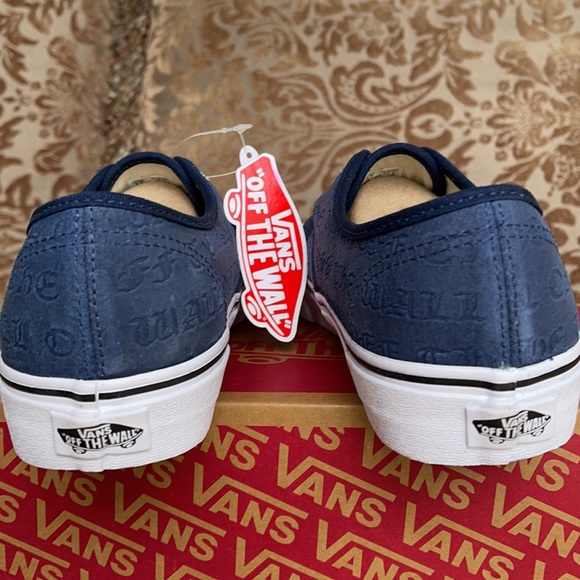 Vans Authentic Deboss Otw Blues/True White WMNS - Picture 14 of 16